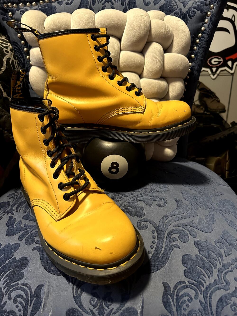 Dr Martens 1460 Yellow size 8/EU 39